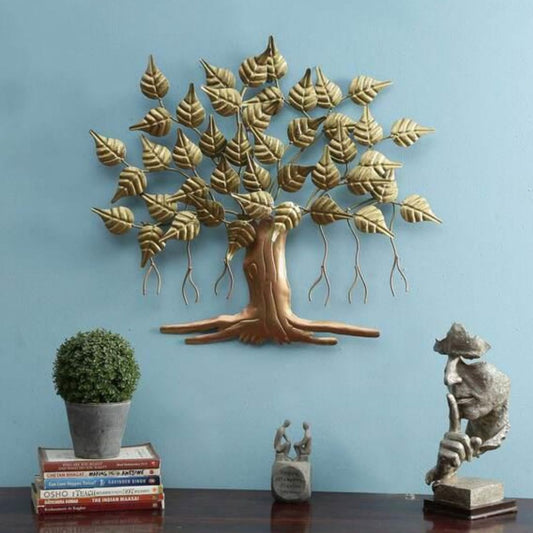 Bettel Mini Wall Art for Guest Room (25 x 23 Inches)-Home Decoration-Metal Wall Tree by Hansart Made of Premium-Quality Iron Metal Perfect for your living room, bedroom, hall, office reception, guest room, and hotel reception The product is packed by professionals for safe delivery Designed to make your home look complete "Hansart Made In India because India itself is an art".